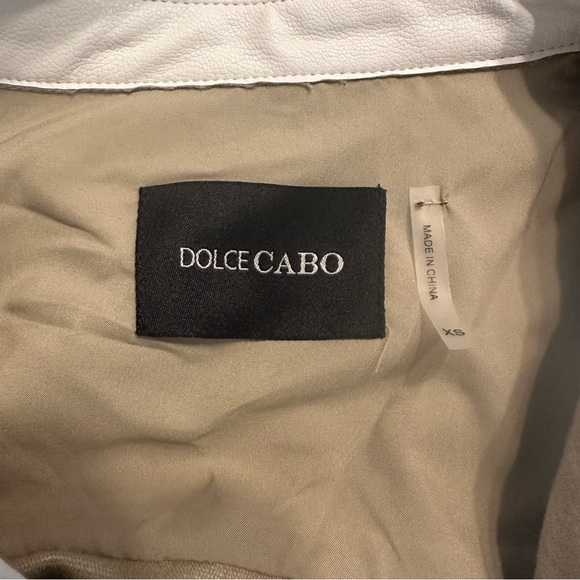 DOLCE CABO SOFT FAUX SUEDE DRESS - CREME/White size XS(b2 - Picture 9 of 12